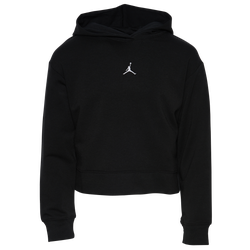 Girls' Grade School - Jordan Essentials Boxy Pullover - Black