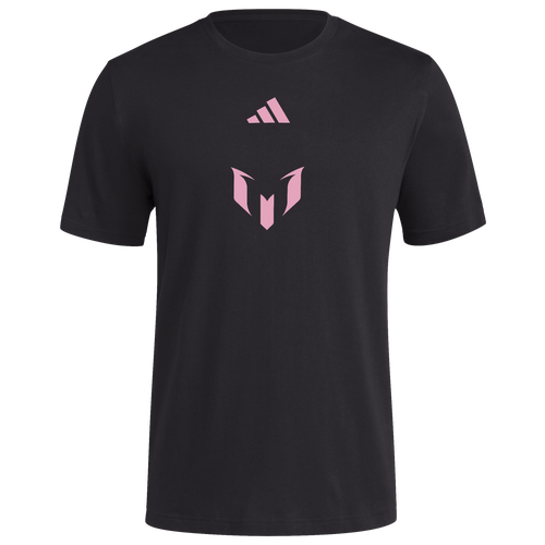 

adidas Mens Inter Miami CF adidas Inter Miami CF Messi Unveil T-Shirt - Mens Pink/Black/White Size M