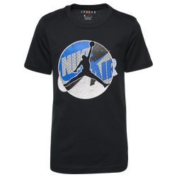 Boys' Grade School - Jordan Jumpman Patched T-Shirt - Black/Blue