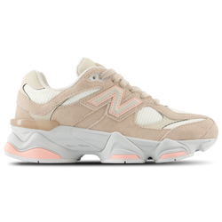 Girls' Grade School - New Balance 9060 - Mindful Grey/Pink Lemonade/White