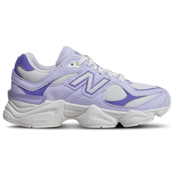 Girls' Grade School - New Balance 9060 - Sea Salt/Violet Crush