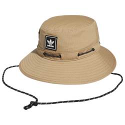 Men's - adidas Originals Boonie Bucket Hat - Beige/Tan/Black