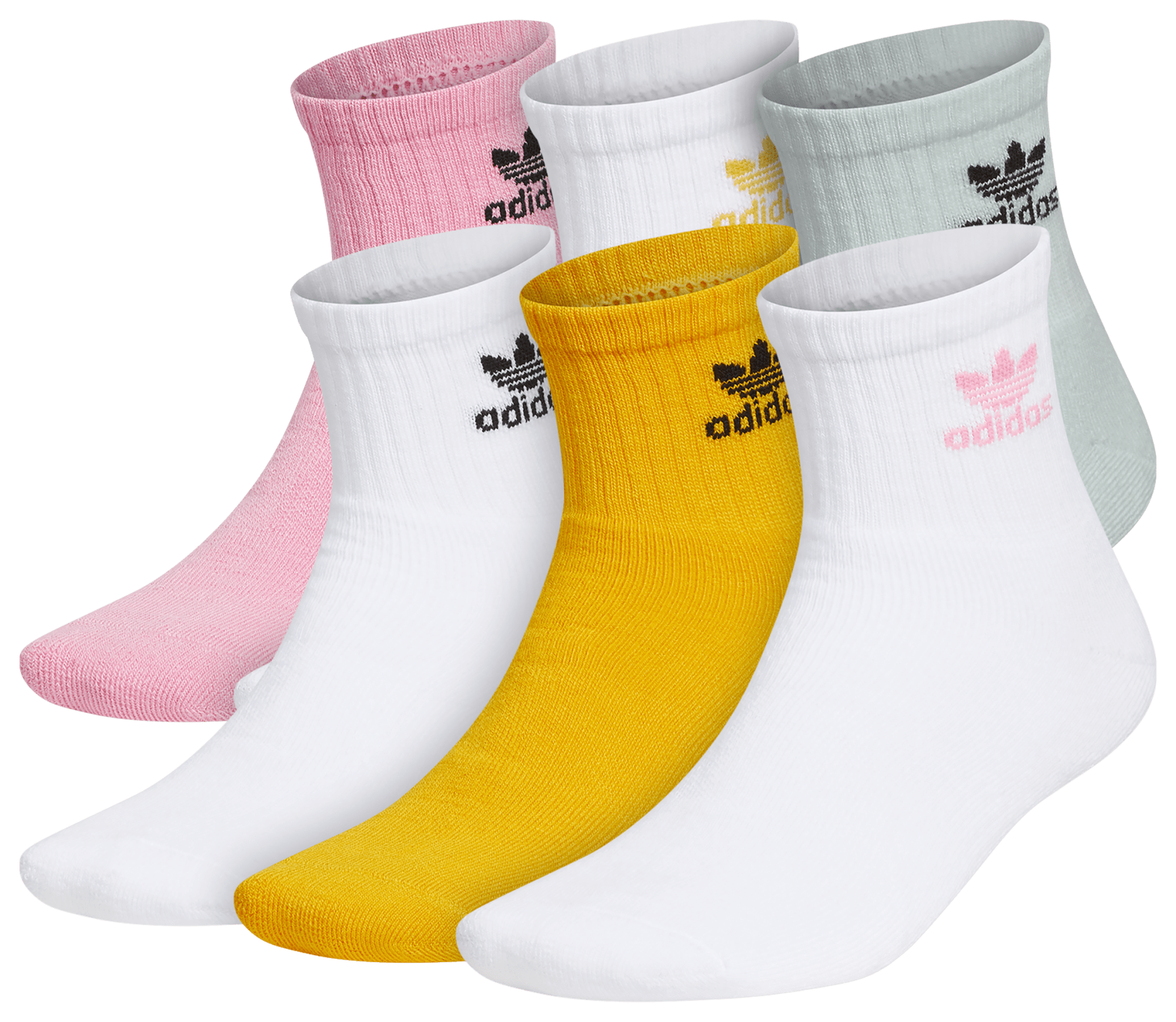 adidas OG 6 pair Quarter Socks - Men's