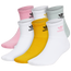 adidas OG 6 pair Quarter Socks - Men's Almost Blue/White/Pink