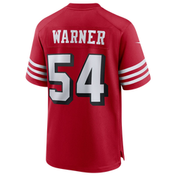 Men's - Nike 49ers Game Day Jersey - Red/Red