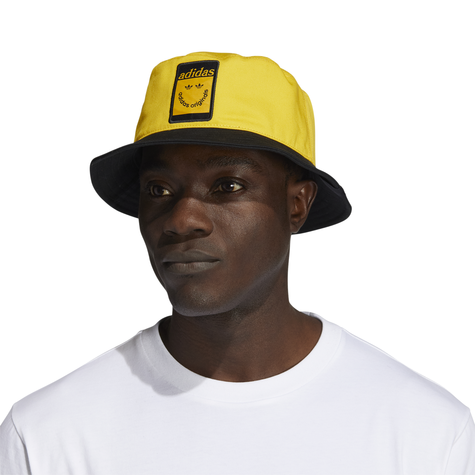 Adidas yellow store bucket hat