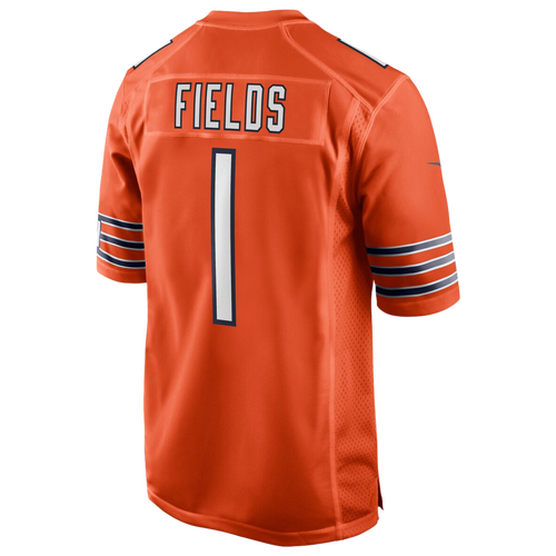 

Nike Mens Justin Fields Nike Bears Game Day Jersey - Mens Orange/Orange Size 3XL