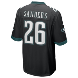 Men's - Nike Eagles Game Day Jersey - Black/Black