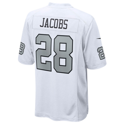 Men's - Nike Raiders Game Day Jersey - White/White