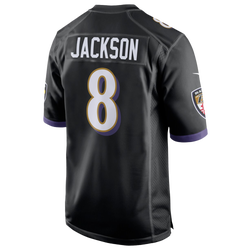 Men's - Nike Ravens Game Day Jersey - Black/Black