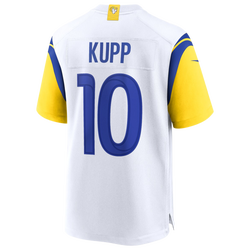 Men's - Nike Rams Game Day Jersey - White/White