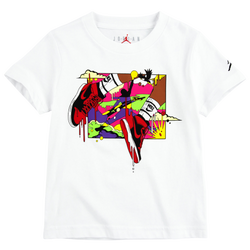 Boys' Grade School - Jordan DNA Jumpman T-Shirt - White/Black