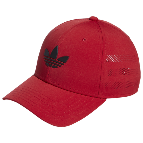 adidas Originals Beacon 5 Adjustable Hat - adidas Black/Red
