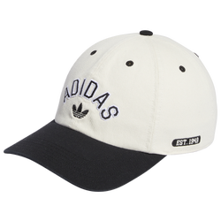 Men's - adidas Originals OG New Prep Relaxed Strapback - Black/White