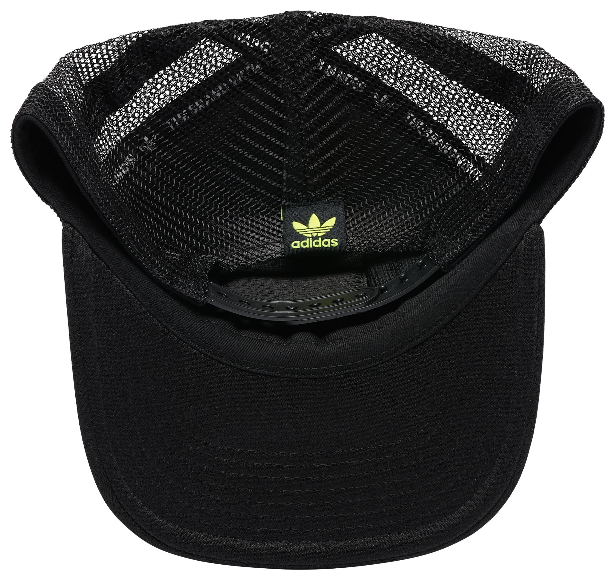 Adidas stripe cheap trucker hat