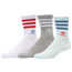 adidas Originals Originals 3 Pack Crew Socks - Boys' Grade School Blue/Grey/White