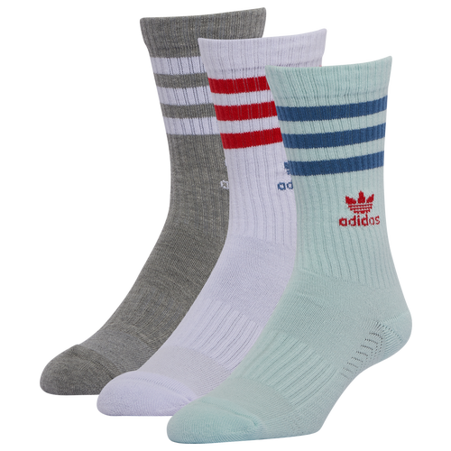 

adidas Originals adidas Originals 3-Pack Roller Crew - Mens Blue/Red Size One Size