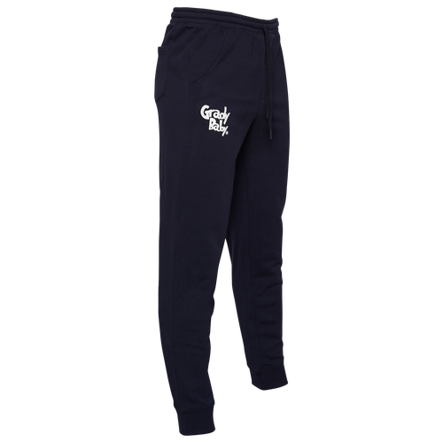 

Grady Baby Co Mens Grady Baby Co Joggers - Mens Navy/White Size M