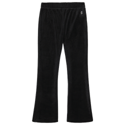 Girls' Grade School - Juicy Couture Velour Pants - Deep Black/Deep Black