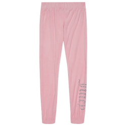 Girls' Grade School - Juicy Couture Velour Joggers - Orchid Pink/Orchid Pink