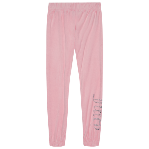 

Girls Juicy Couture Juicy Couture Velour Joggers - Girls' Grade School Orchid Pink/Orchid Pink Size M