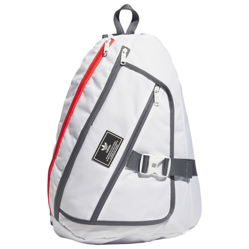 Adidas Originals National Sling Backpack White/black/orange Size One Size