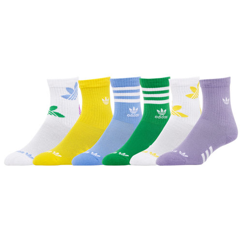 

Boys adidas Originals adidas Originals Bee Kind 6 Pair Crew Socks - Boys' Grade School Multi Size M