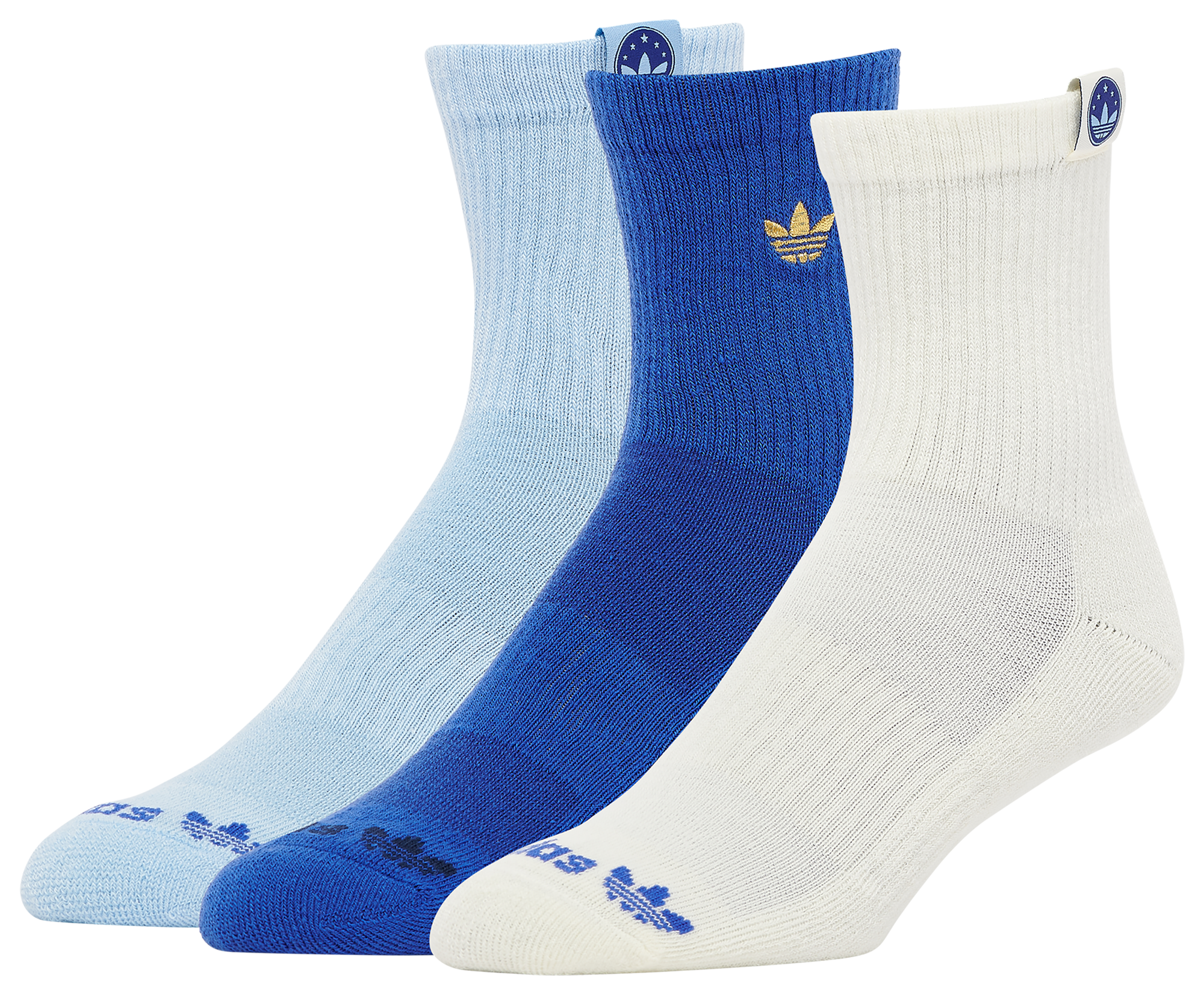 adidas Originals 3 Pack Off the Grid Crew Socks - Men's