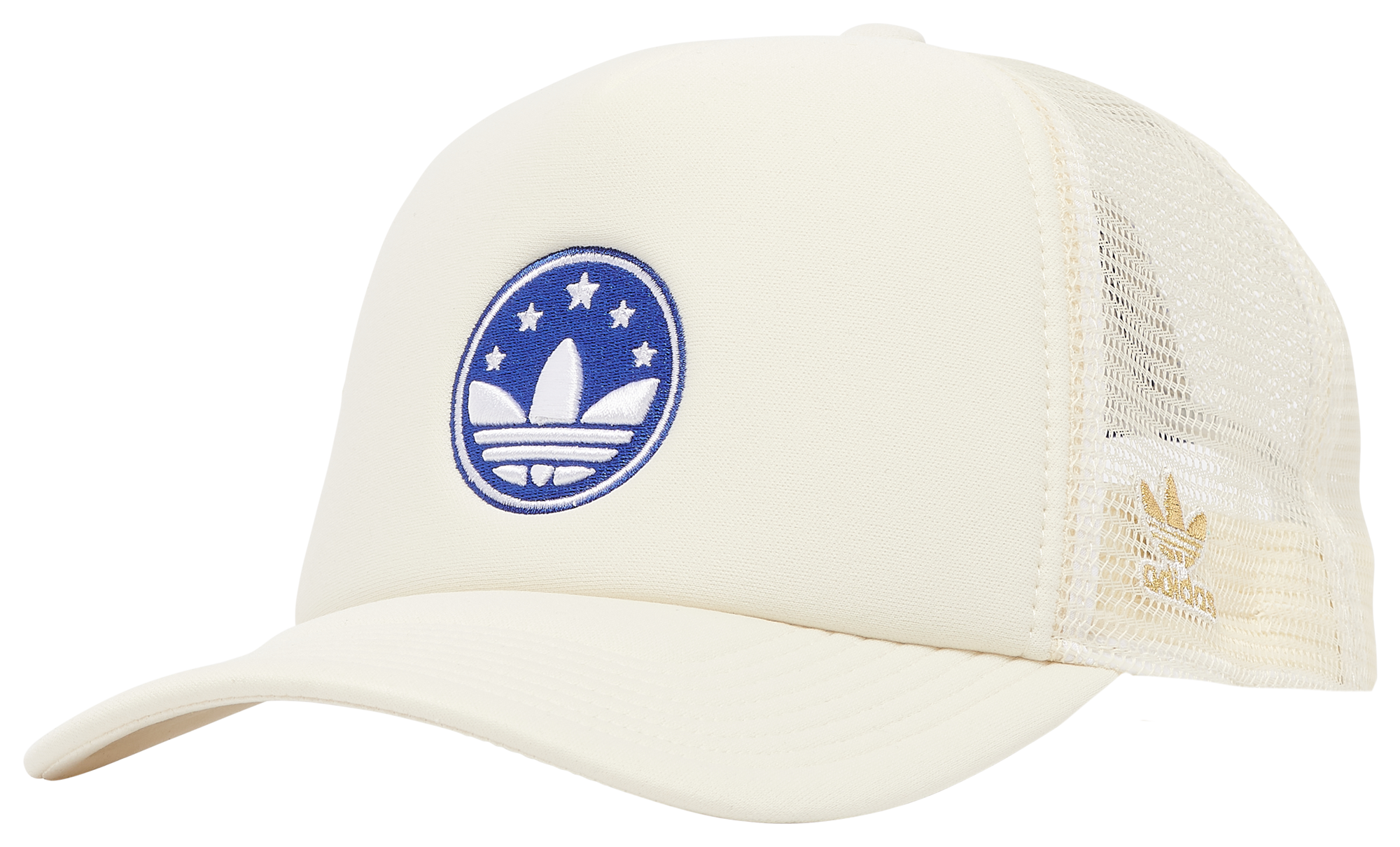 Adidas trucker cap blue white online