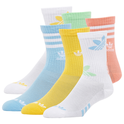 

Boys adidas Originals adidas Originals Earth Day 6 Pair Crew Socks - Boys' Grade School Multi Size L