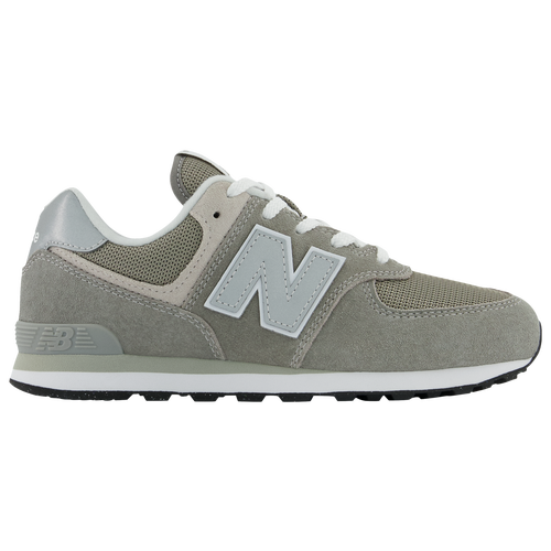 

New Balance Boys New Balance 574 Core - Boys' Grade School Running Shoes Grey/White Size 4.5