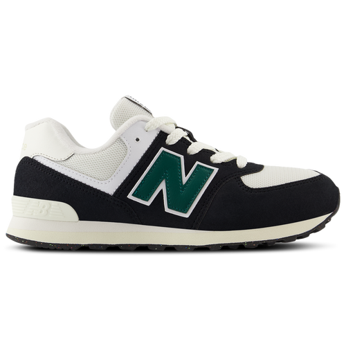 

New Balance Boys New Balance 574 Classic - Boys' Grade School Running Shoes Black/Green/White Size 5.0