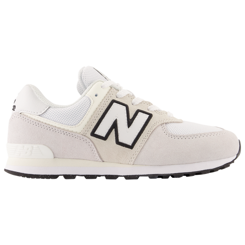 

Boys New Balance New Balance 574 - Boys' Grade School Shoe Gris /Blanc/Black Size 06.0