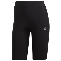 Women's - adidas Bike Shorts - Black/Black