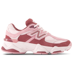 Girls' Grade School - New Balance 9060 - Pink Granite/Washed Burgundy
