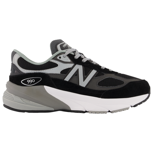 

New Balance Boys New Balance 990 V6 - Boys' Grade School Running Shoes Black/White Size 4.0