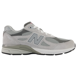 Girls' Grade School - New Balance 990 V3 - Grey/Grey