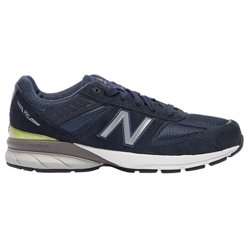 New Balance 990v5 - Boys' Grade School Running Shoes - Navy / Gray / White - GC990NV5-M