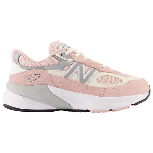 GIRLS - New Balance 990 - White/Pink