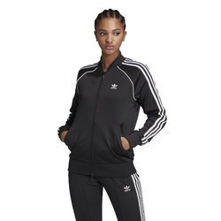 Women's - adidas Originals Superstar Track Jacket - Black/White