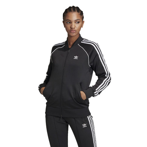 

adidas Originals Womens adidas Originals Superstar Track Jacket - Womens Black/White Size S