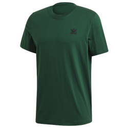 Men's - adidas Essential T-Shirt  - Dark Green