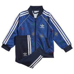 Boys' Toddler - adidas Originals Monogram Tricot Set - Blue
