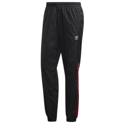 Men's - adidas Originals 3D Trefoil Track Pants - Black/Red