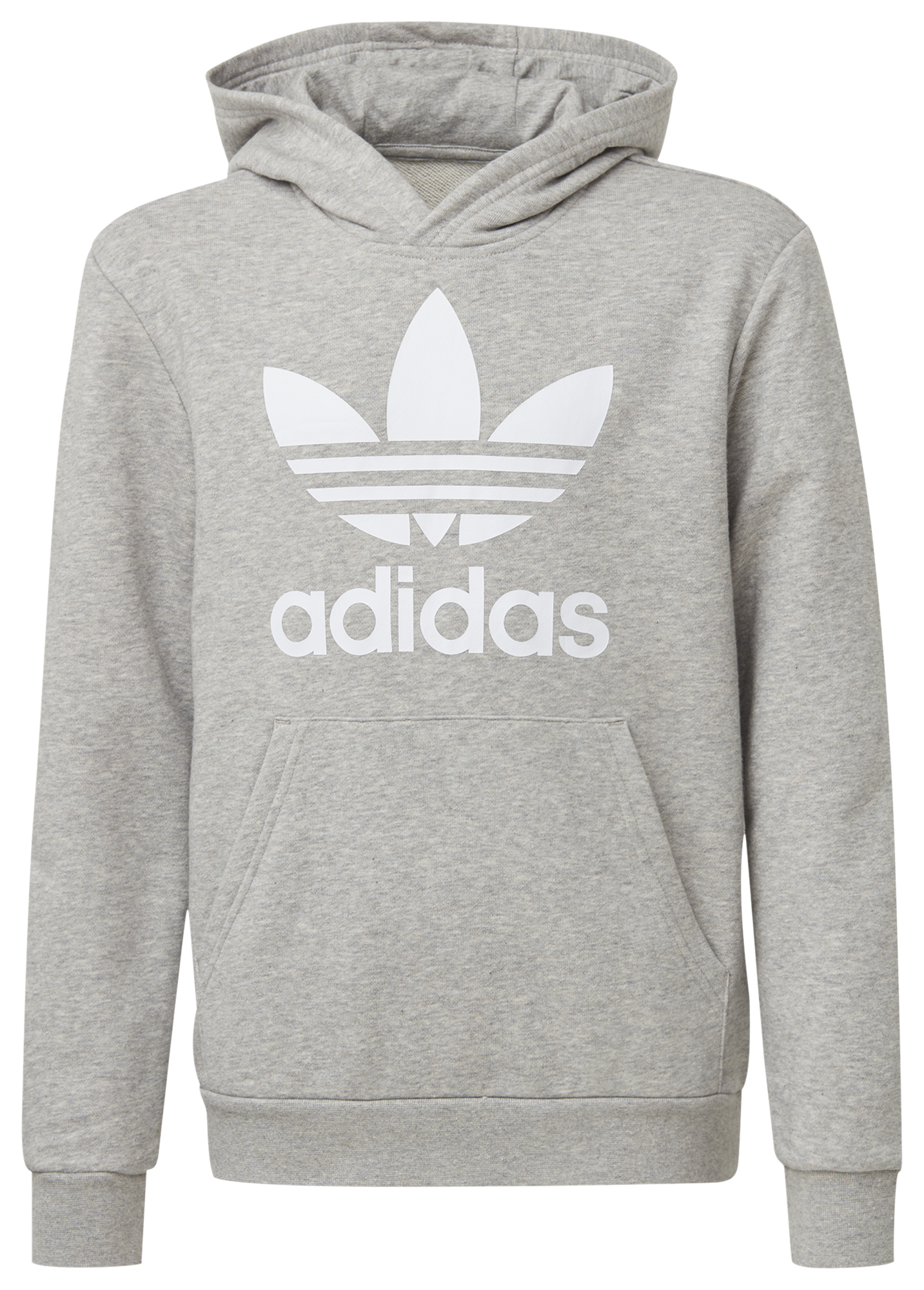 adidas trefoil hoodie men's black