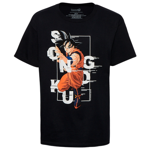 

Boys Goku Goku DBZ Goku Culture T-Shirt - Boys' Grade School Black/Black Size XL