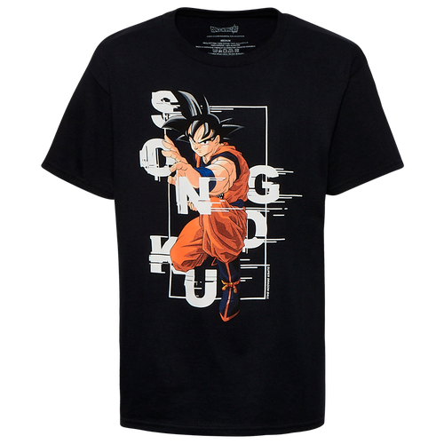 

Boys Goku Goku DBZ Goku Culture T-Shirt - Boys' Grade School Black/Black Size M