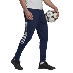 Men's - adidas Tiro 21 Track Pants - Navy/White