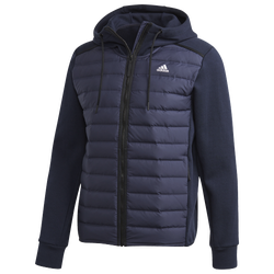 Men's - adidas Varilite Hybrid Jacket - Navy/Navy