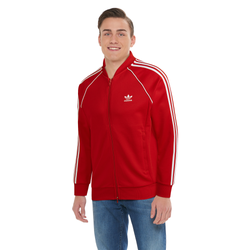 Men's - adidas Originals Adicolor Superstar Track Jacket - Scarlet